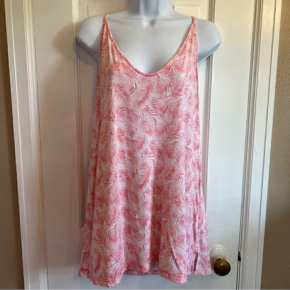 Pink patterned Old Navy Top XL